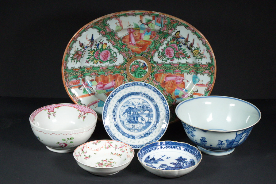 (6 PCS) CHINESE PORCELAIN Lot of