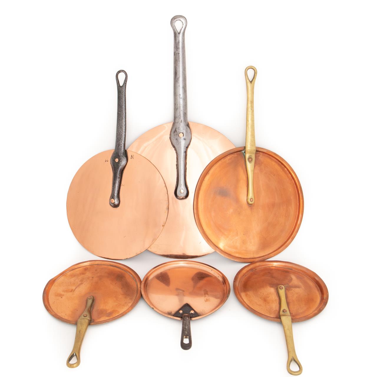 6 PCS, CONTINENTAL COPPER