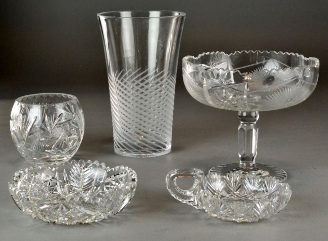 (6) Pcs. Crystal Table ItemsTo