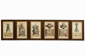 6 PCS, DELAFOSSE ARCHITECTURAL