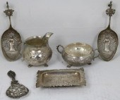 6 PCS OF 19TH C CONTINENTAL SI