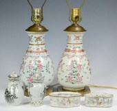 6 PCS OF ASIAN PORCELAIN, INCL