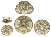 6 PCS OF CHINESE FAMILLE ROSE