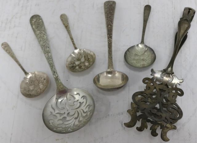 6 PCS OF STERLING SILVER FLATWARE