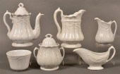 6 PCS. OF WHEAT PATTERN WHITE