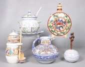 (6) Pcs porcelain & pottery, c