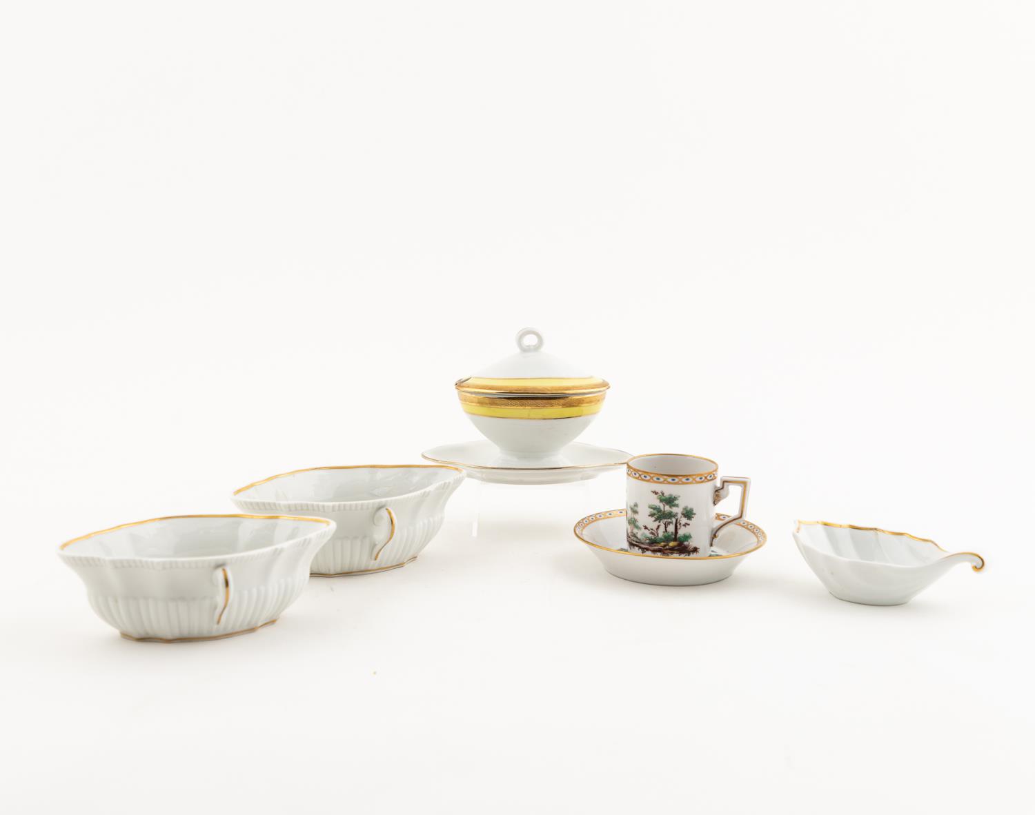 6 PCS, RICHARD GINORI PORCELAIN