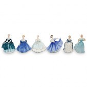 ( 6 PCS) ROYAL DOULTON PORCELA