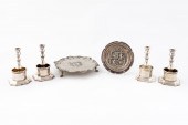 6 PCS, SILVERPLATE TABLE ARTIC