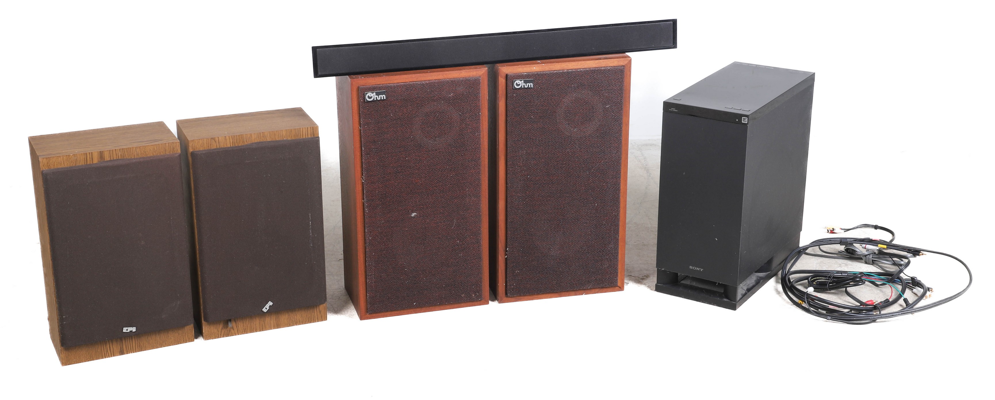(6) Pcs sound equipment, c/o Sony