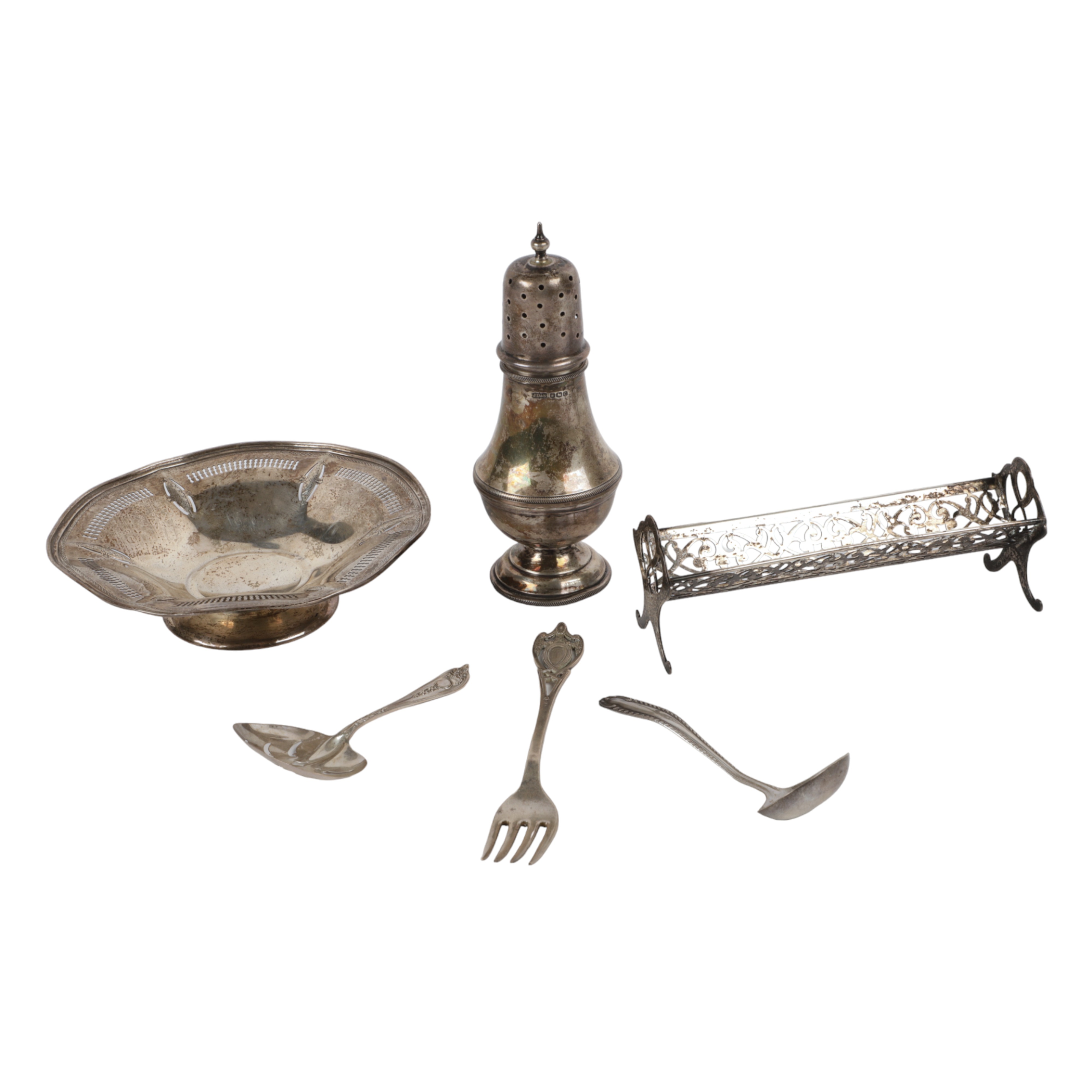 (6) Pcs sterling silver, 10.82