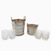 6 PCS, WATERFORD CRYSTAL, BARK