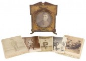 (6) PHOTOGRAPHS, WW1 SOLDIER,