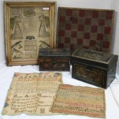 6 PIECE AMERICANA LOT. TO INCL