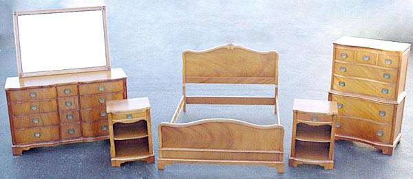 6 PIECE DREXEL MAHOGANY BEDROOM