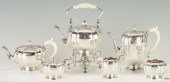6 PIECE ENGLISH STERLING TEA S