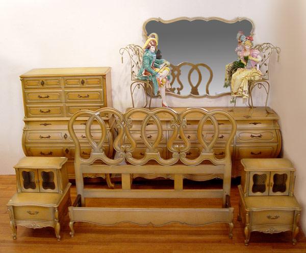 6 PIECE FRENCH STYLE BOMBAY BEDROOM
