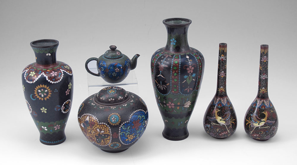 6 PIECE GROUP JAPANESE GINBARI