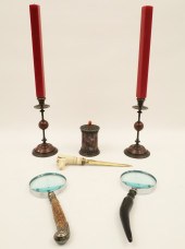 6 PIECE MISC. LOT OF DECORATIV