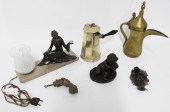 6 PIECE MISC. LOT OF DECORATIV