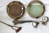 6 PIECE NAUTICAL LOT FROM STEA