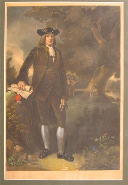 6 pieces.  19th-Century Engravings: