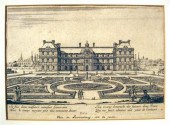 6 pieces.  Etchings. Silvestre