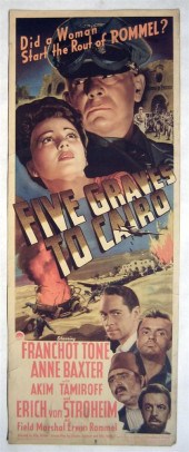 6 pieces.  Movie Posters: (194