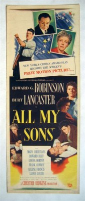 6 pieces.  Movie Posters. (Ada