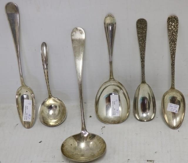 6 PIECES OF STERLING SILVER