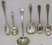 6 PIECES OF STERLING SILVER FL
