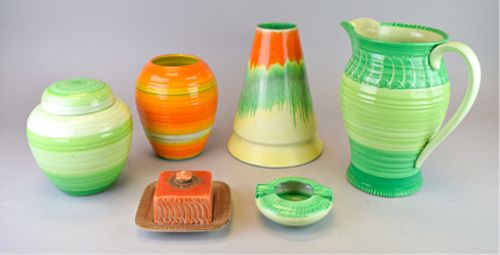 6 PIECES SHELLEY HARMONY WARE