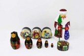 6 PIECES TO INCLUDE SANTA, NES