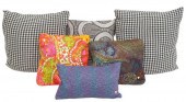 (6) PILO ASSORTED VINTAGE FABR