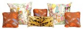 (6) PILO ASSORTED VINTAGE FABR