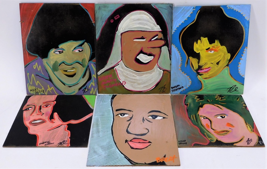 6 POLYCHROMATIC POP ART CELEBRITY