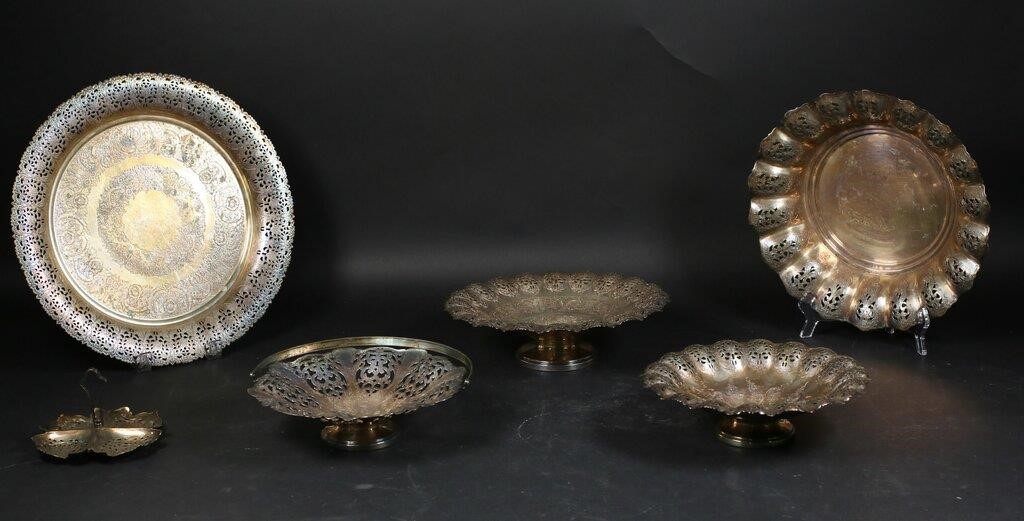 6 PRATA WOLFF BRAZIL SILVERPLATE