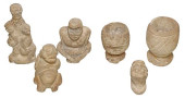 (6) PRE-COLUMBIAN STYLE CARVED