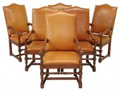 (6) RALPH LAUREN LEATHER HITHE