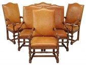 (6) RALPH LAUREN LEATHER HITHE