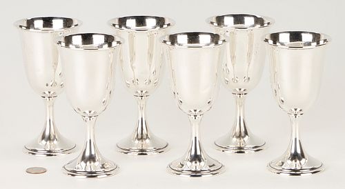 6 RANDAHL STERLING SILVER WATER