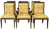 (6) REGENCY STYLE CHINOISERIE