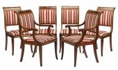 (6) REGENCY STYLE PARCEL GILT