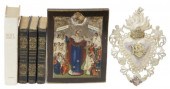 (6) RELIGIOUS ITEMS & LEATHER