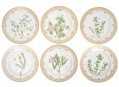 6 ROYAL COPENHAGEN FLORA DANIC