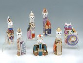 6 ROYAL CROWN DERBY PORCELAIN