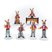 6 ROYAL DOULTON BUNNYKINS ORCH
