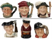 (6) ROYAL DOULTON CHARACTER TO