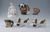 6 ROYAL DOULTON FIGURINES AND