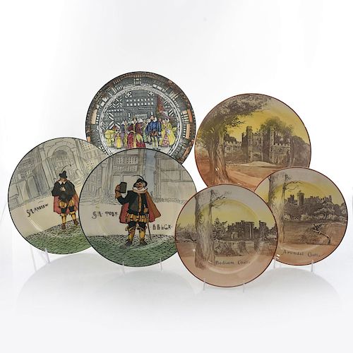 6 ROYAL DOULTON SERIESWARE